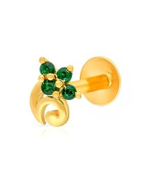 yellow-gold-stone-studded-nose-pin