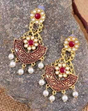gold-plated-stone-studded-dangler-earrings