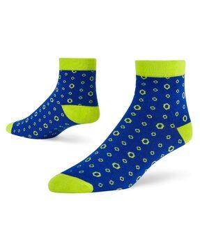 geometric-print-ankle-length-socks