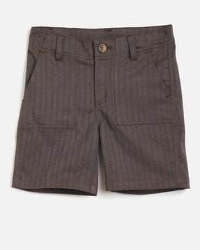 textured-mid-rise-flat-front-shorts