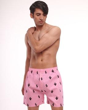 graphic-print-boxers-with-elasticated-waist