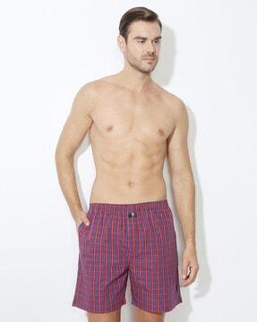 checked-boxer-with-elasticated-waist