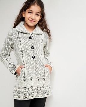 intarsia-knit-button-front-cardigan