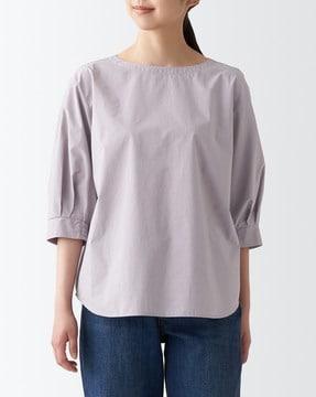 cotton-high-density-half-sleeves-blouse