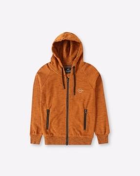 heathered-zip-front-hoodie