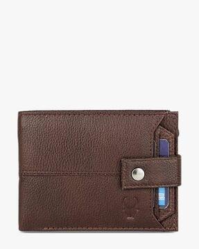 textured-leather-bi-fold-wallet