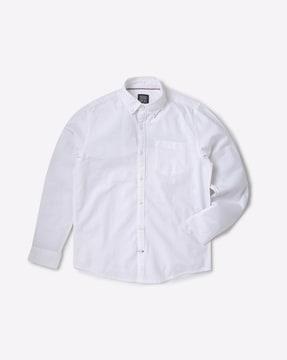 oxford-shirt-with-patch-pocket