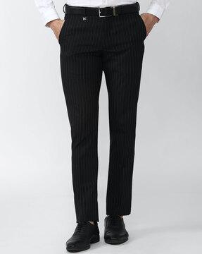 striped-flat-front-pants