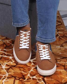 genuine-leather-lace-up-sneakers
