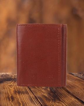 logo-embossed-tri-fold-wallet