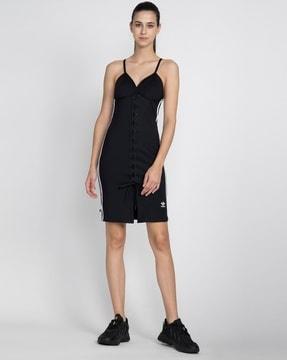 bodycon-dress-with-lace-up-accent
