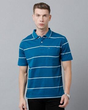 striped-polo-t-shirt-with-patch-pocket