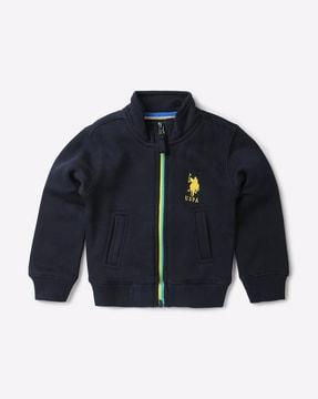 logo-applique-zip-front-jacket