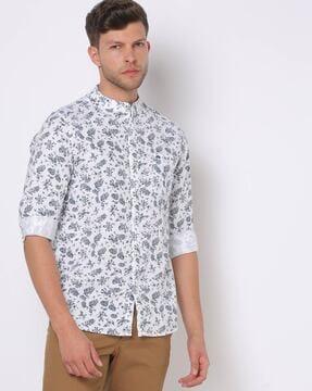 floral-print-cotton-shirt