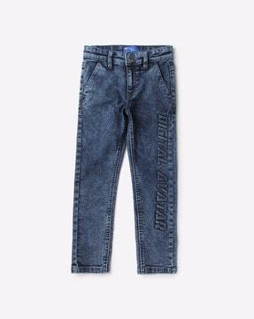 printed-heavily-washed-jeans