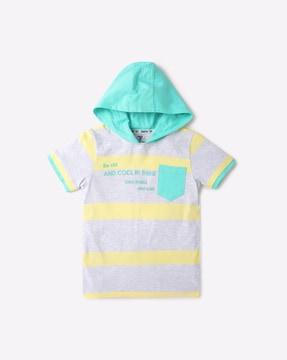 striped-hooded-t-shirt