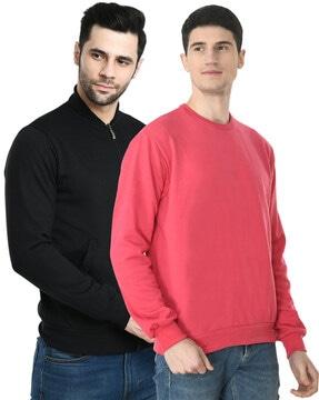 pack-of-2-sweatshirts-with-ribbed-hem
