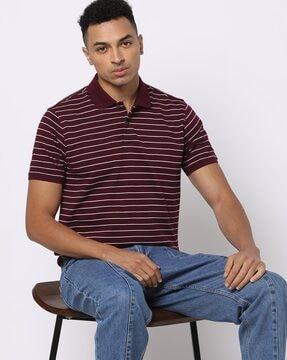 striped-slim-fit-polo-t-shirt