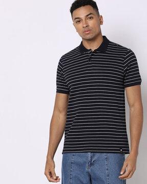 striped-slim-fit-polo-t-shirt