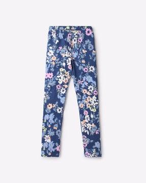 floral-print-leggings