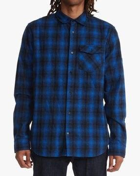 checked-cotton-shirt-with-flap-pocket