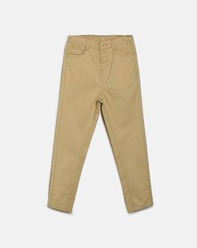 cotton-flat-front-trousers