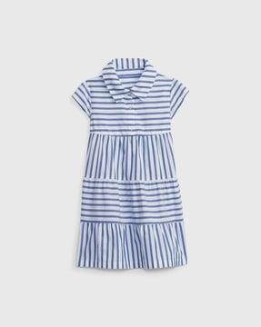 striped-cotton-tiered-dress