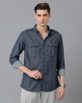 denim-shirt-with-spread-collar