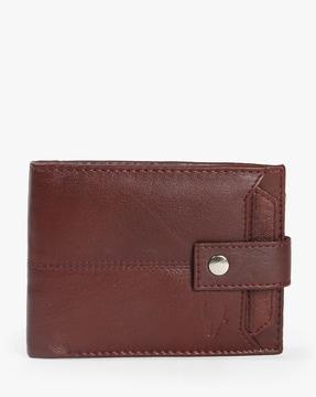 textured-leather-bi-fold-wallet