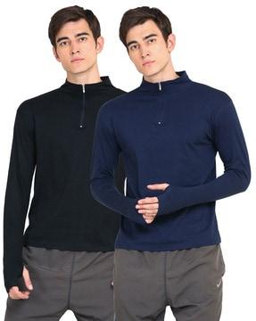 pack-of-2-henley-neck-t-shirts-with-zip-&-thumb-hole