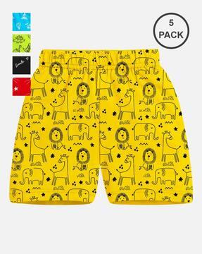 pack-of-5-animal-print-shorts