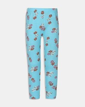 floral-print-leggings