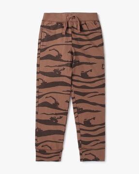 animal-print-slim-fit-straight-track-pants