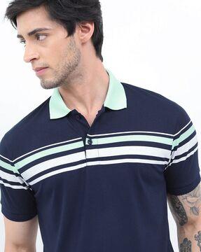 placement-stripes-polo-t-shirt