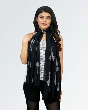 women-embroidered-scarf-with-tassels