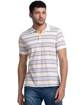 striped-short-sleeves-shirt
