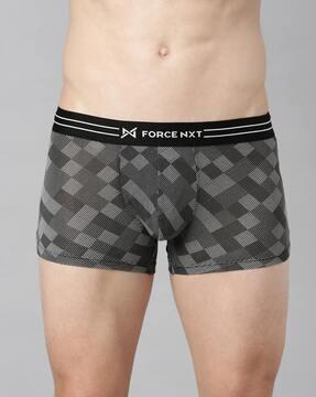 geometric-print-trunks-with-elasticated-waistband