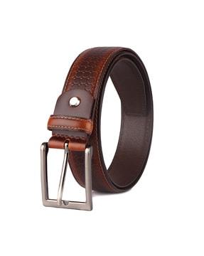 textured-belt-with-tang-buckle-closure