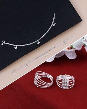 combo-of-anklets-&-toe-ring-pairs