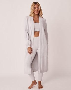 front-open-cardigan-with-ribbed-hem