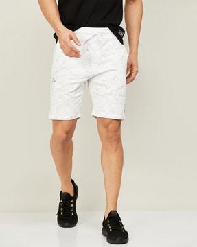 solid-regular-fit-3/4th-shorts