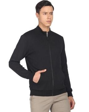 zip-front-sweatshirt-with-slip-pockets