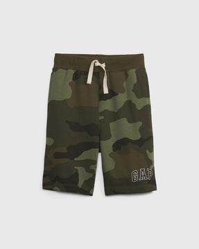 camouflage-print-shorts