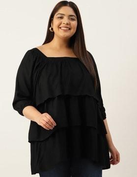 square-neck-top-with-puff-sleeves