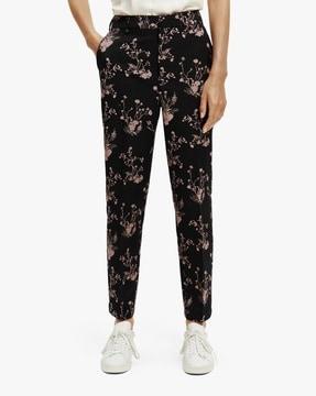 high-rise-tapered-jacquard-trousers