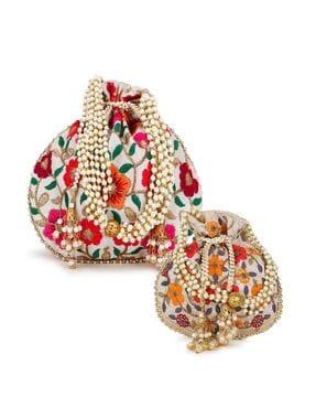 set-of-2-floral-embroidered-potlis