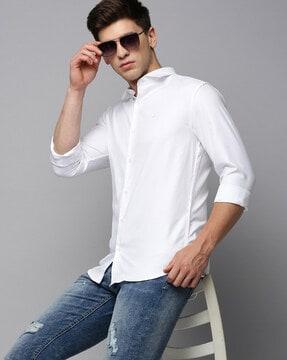 full-sleeves-cutaway-collar-shirt