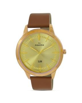 66411lmgy-water-resistant-analogue-watch