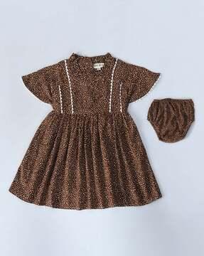 speckle-print-a-line-dress-with-bloomers