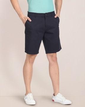 slim-fit-shorts-with-placement-embroidery